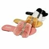 PAZZLE BETTY-02 Fur Flat Sandals For Women's