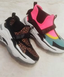 CAPE ROBBIN MANIAC - Wedge Heel Sneakers Women's Shoes