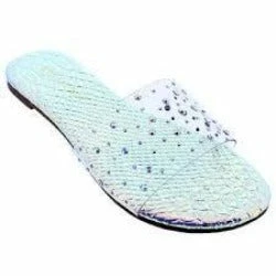 LILIANA CARNIVAL-11 Women's Rhinestone Flat Sandals