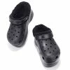 CAPE ROBBIN Sandals GARDENER-3 Fuzz-Lined Hole Sandal Clogs Crocs