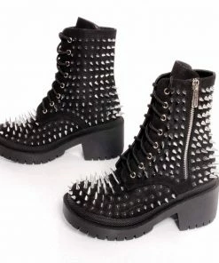 CAPE ROBBIN TRIS - Cheap Studded Bootie Women's Boots