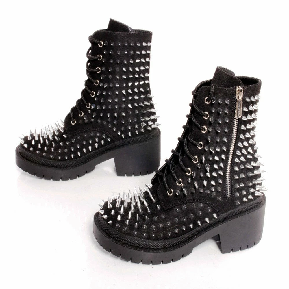 CAPE ROBBIN TRIS - Cheap Studded Bootie Women's Boots