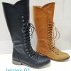 NATURE BREEZE JERRIE-01 Lace Up Knee High Winter Boots For Women's