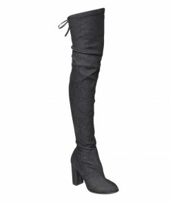 PAZZLE INEZ-14 Knee High Thigh High Winter Boots