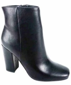 BAMBOO AWAKE-01 Women's Block Heels Booties