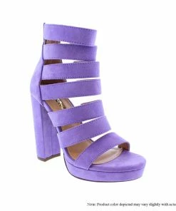 LILIANA CARDI-16 Women's Cutout Block Heels