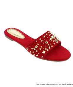 LILIANA CARNIVAL-12 Flat Studded Women's Sandals