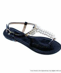 VIGO FIORE FEI-1 Rhinestone Women's Flat Sandals
