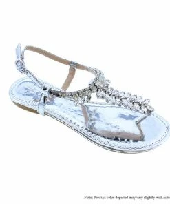 VIGO FIORE FEI-1 Rhinestone Women's Flat Sandals