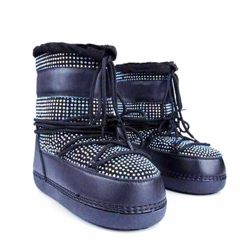 CAPE ROBBIN FREEZE- Women's Ankle High Snow Rhinestones Boots