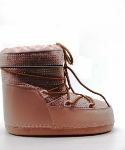 CAPE ROBBIN FREEZE- Women's Ankle High Snow Rhinestones Boots