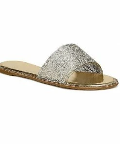 PAZZLE GIA-05 Women's Rhinestoe Flat Sandals