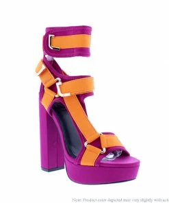 LILIANA GLAMROCK Women's Block Heels