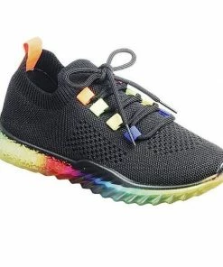 LA SHEELAH GABBY-68 Women Rainbow Sole Sneaker's Shoes