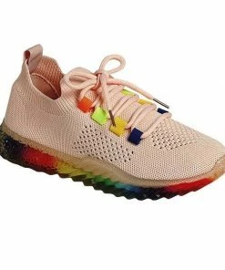 LA SHEELAH GABBY-68 Women Rainbow Sole Sneaker's Shoes