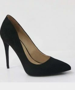 ANNE MICHELLE HIBISCUS-01S - Women's Plain Pointy Toe Dress Heel Pump