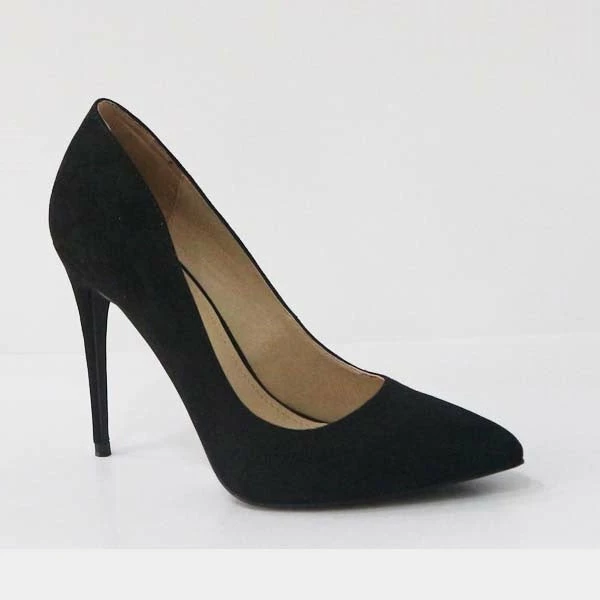 ANNE MICHELLE HIBISCUS-01S - Women's Plain Pointy Toe Dress Heel Pump