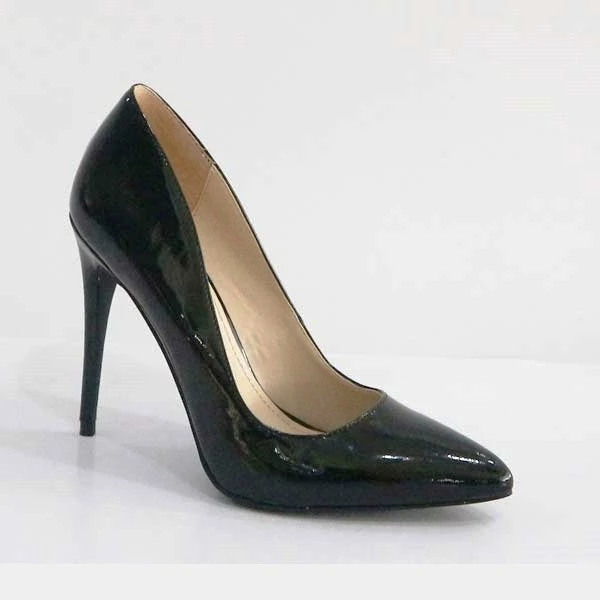 ANNE MICHELLE HIBISCUS-01S - Women's Plain Pointy Toe Dress Heel Pump