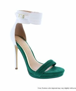 LILIANA HONNEY-3 Ankle Strap Open Toe Classy Sandals