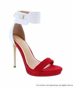 LILIANA HONNEY-3 Ankle Strap Open Toe Classy Sandals