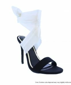 LILIANA NIKIA-191 Stylish Crossed Strap Stilettos High Heels
