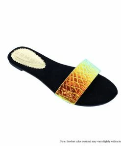 LILIANA REY-1 - Flat Slide Sandals Women's