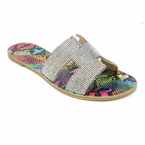 LILIANA SAMAN-3A -Rhinestone Sandals