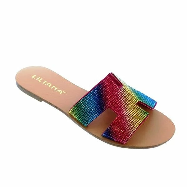 LILIANA SAMAN-3A -Rhinestone Sandals