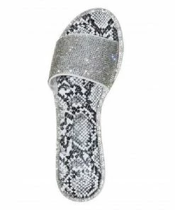 BAMBOO SHARE-01 - Beautiful Jelly Rhinestone Sandals