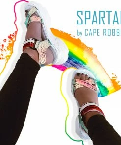 CAPE ROBBIN SPARTAN - Women's Sneaker Sandals Rainbow Shadow