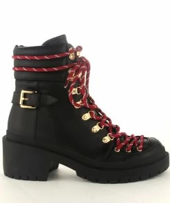 CAPE ROBBIN Booties SUMMIT - Chunky Heel Platform Combat Boots