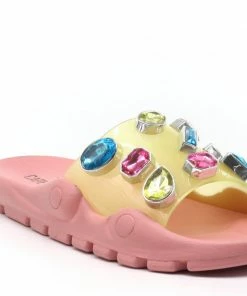 CAPE ROBBIN TREASURE MAP - Slide Sandal For Girl