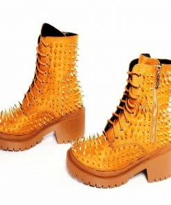 CAPE ROBBIN TRIS - Cheap Studded Bootie Women's Boots