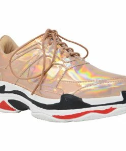 CHASE & CHLOE TRACK-1 - Women's Fashion Platform Sneakers Shoes