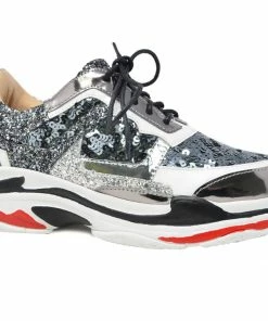 CHASE & CHLOE TRACK-1 - Women's Fashion Platform Sneakers Shoes