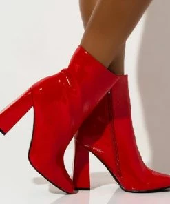 CAPE ROBBIN VICTORY-M - Chunky Heel Ankle Booties