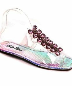 BELLA LUNA VIVI-03 - Women's Clear Band Slipper Sandals