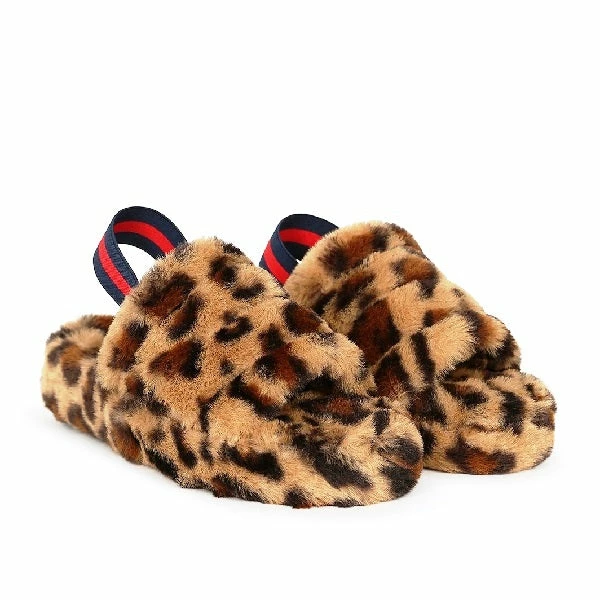 STY NO. 8788-03 Sandals WARMNESS-02 Women's Fluff Slide Slipper - Comfortable Sandal