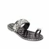 WILD DIVA TIA-12 - Crystal Jeweled Comfortable Sandals