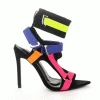 CAPE ROBBIN DIVEIN Fashion Sandal Heels With Ankle Strap