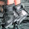 CAPE ROBBIN FREEZE- Women's Ankle High Snow Rhinestones Boots