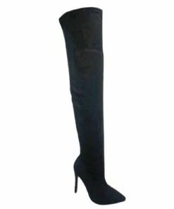 ANNE MICHELLE HIBISCUS-42 - Thigh High Over The Knee Stiletto Heel Boots