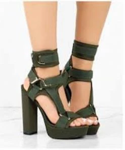 LILIANA GLAMROCK Women's Block Heels